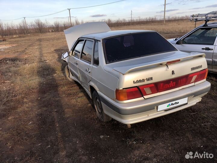 ВАЗ 2115 Samara 1.5 МТ, 2006, битый, 228 000 км
