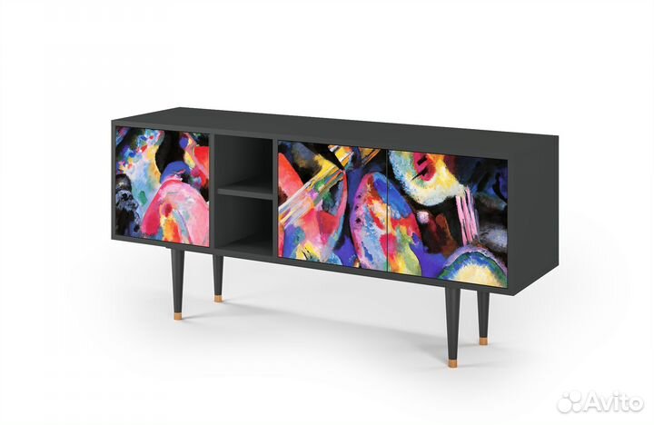Тв-тумба T5 - Антрацит - Kandinsky