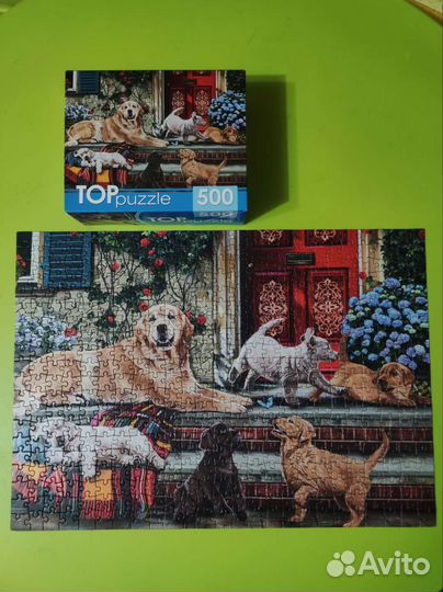 Пазлы 500 элементов