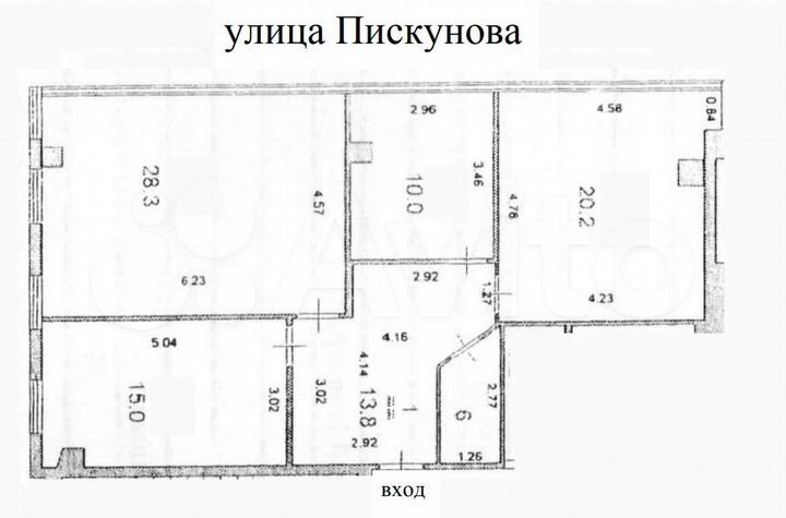 Офис, 93.2 м²