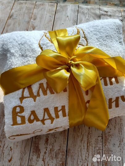 Халат бамбуковый с вышивкой