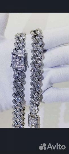 Цепь на шею мужская