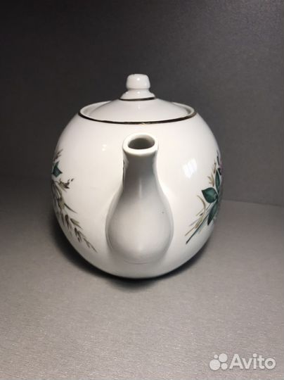 Заварочный чайник фарфор Песочное