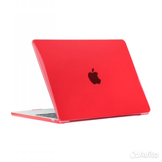 Чехол для MacBook Pro 13 2012-2015 глянец красный