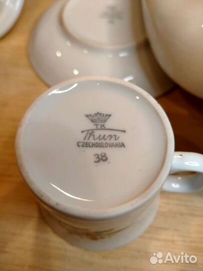 Сервиз кофейный Чехословакия