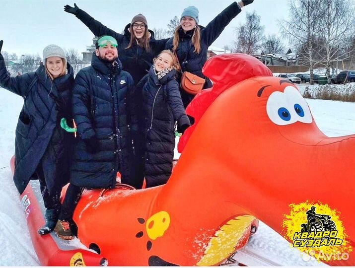 Катание на банане / экскурсия по Суздалю