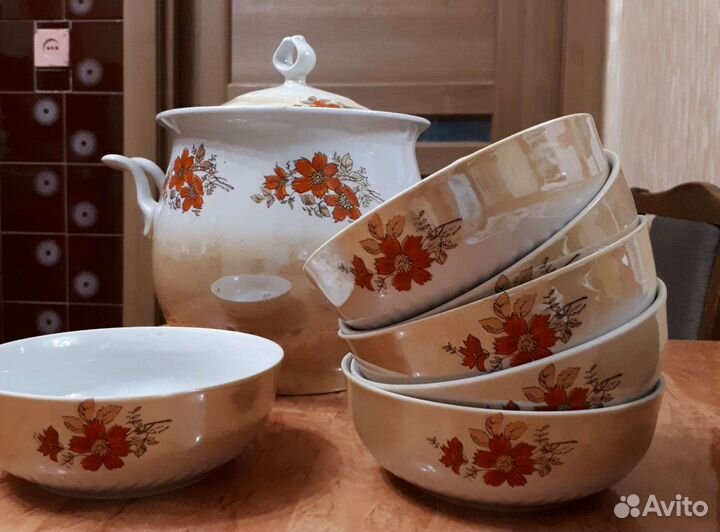 Сервиз столовый времен СССР
