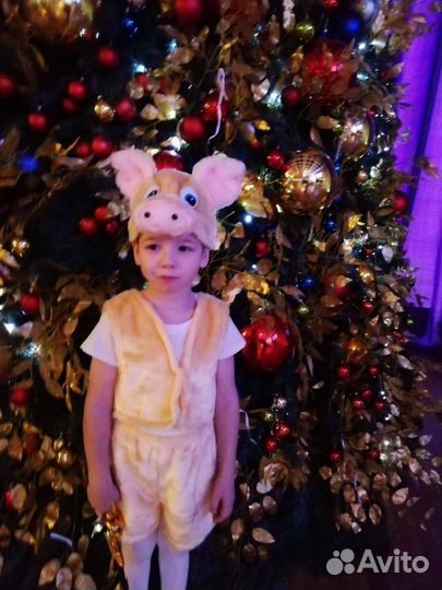 Новогодний костюм для мальчика/девочки свинки