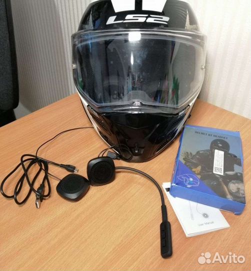 Аудио гарнитура для мотоцикла мотошлема Bluetooth