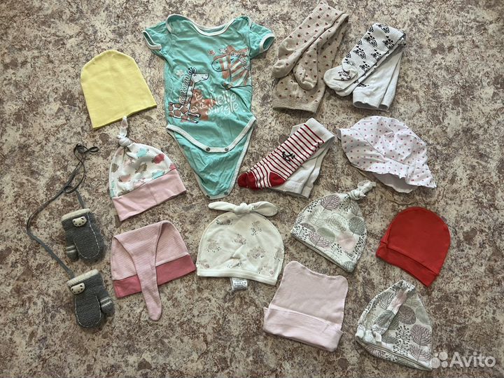 Пакет везей для девочки 68-80 размер
