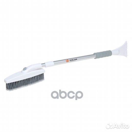 Щетка от снега и льда с телескопической ручкой