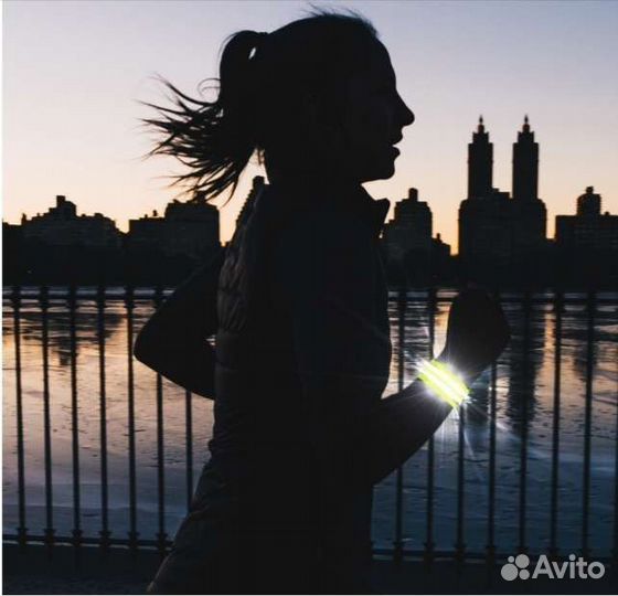 Светоотражающие ремешки на руки, ноги