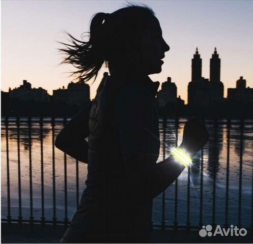 Светоотражающие ремешки на руки, ноги