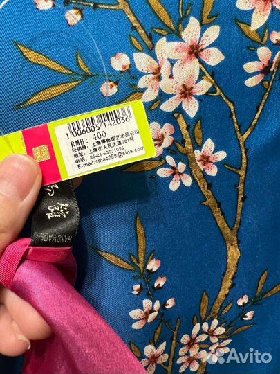 Шелковый шарф