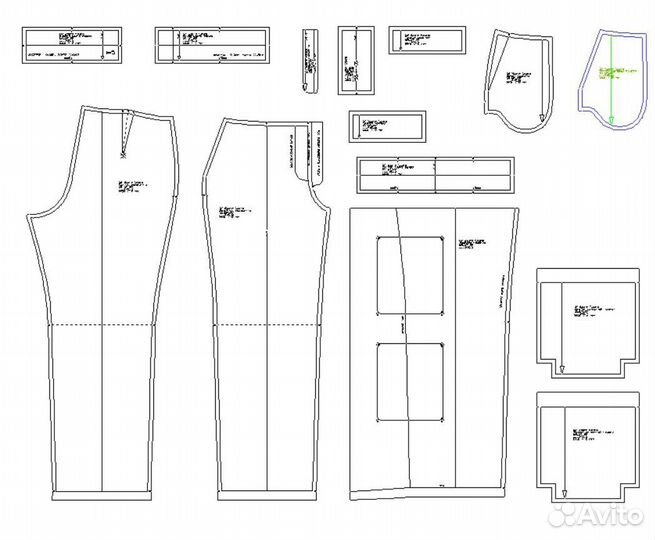 Конструктор одежды лекала