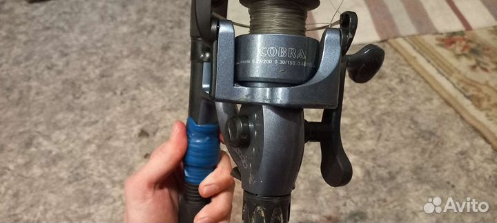 Спиннинг с катушкой