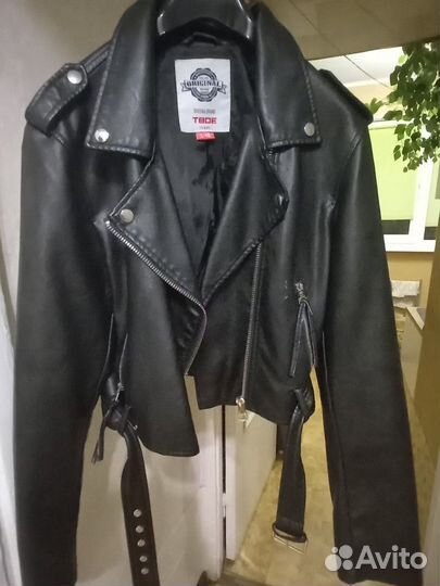 Кожаная куртка косуха 48 50