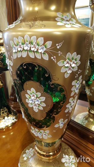 Вазы Богемия Смальта Лепка