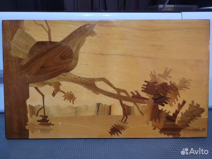 Картина на дереве СССР