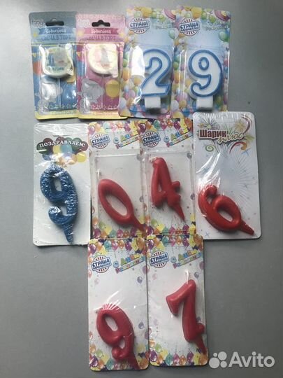 Свечи в торт