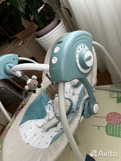 Детские электронные качели для новорожденных