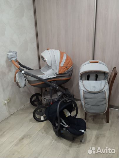 Коляска 3 в 1 Bebe-Mobile Movo (Польша)