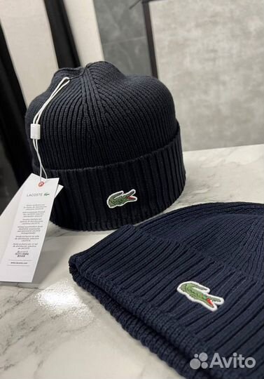 Мужская шапка Lacoste