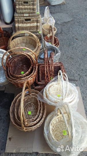 Корзины и ящики новые