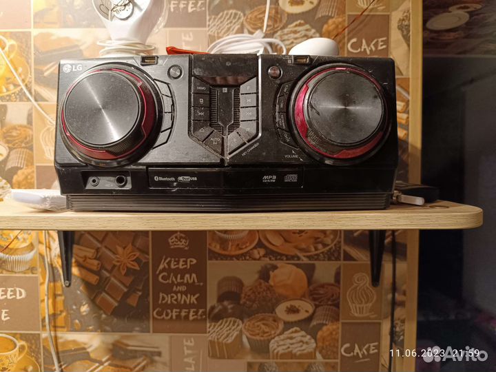 Музыкальный центр lg с караоке