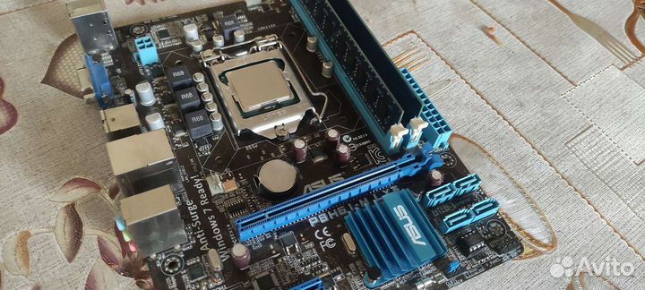 Мат.плата, процессор i-3 3220, оперативка 4gb