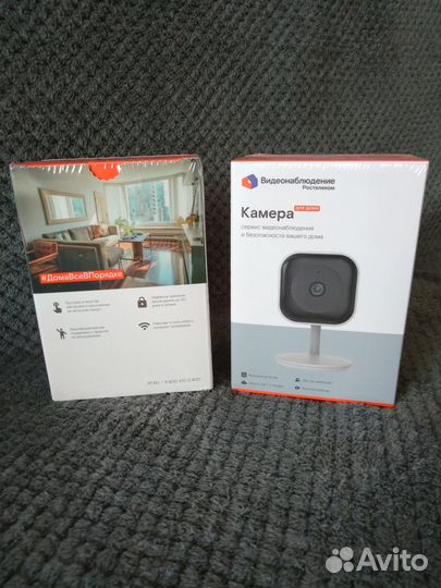 Wi-Fi камера видеонаблюдения внутренняя Ростелеком