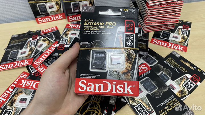 Sandisk Extreme PRO 128 speeds 200/90