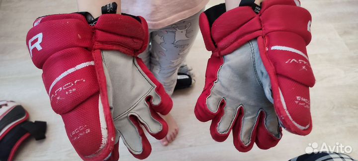 Краги хоккейные Bauer vapor X15 детские