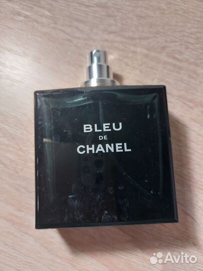 Пустой флакон и коробка Bleu de Chanel 50ml