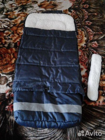 Зимний конверт в коляску