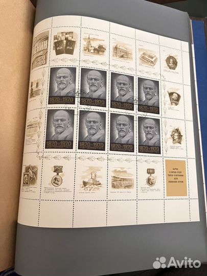 Марки листы, блоки, сцепки