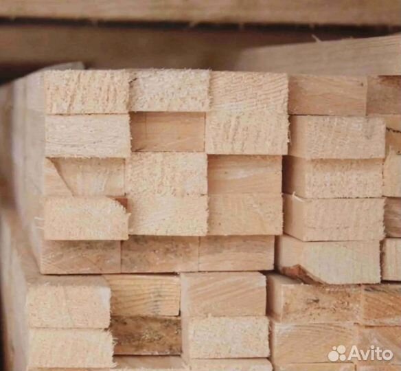 Брус 40X40 не строганный 3м 17 кг