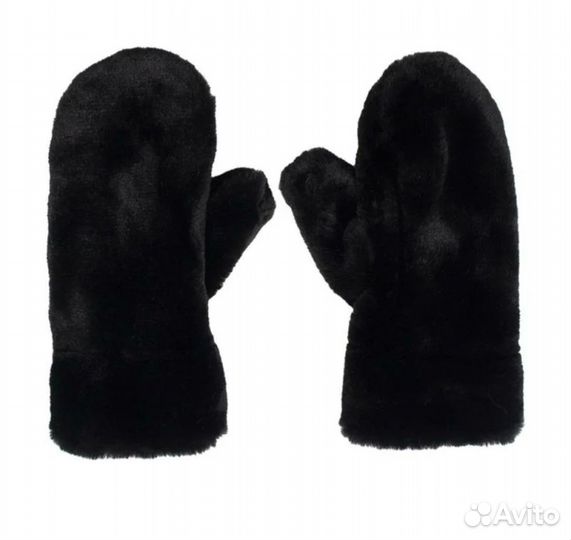 Варежки плюшевые новые