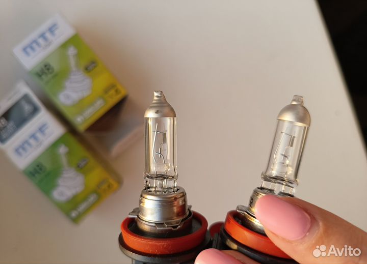 Лампы автомобильные mtf light h8 12v 35w