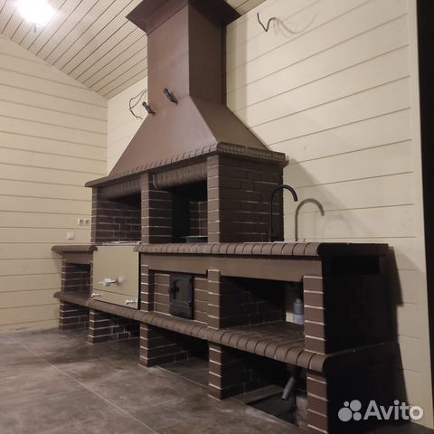 Печь барбекю / Мангал из кирпича