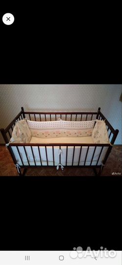 Бортики в кроватку