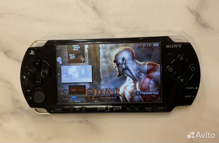 Sony PSP 2008 прошитая 75 игр