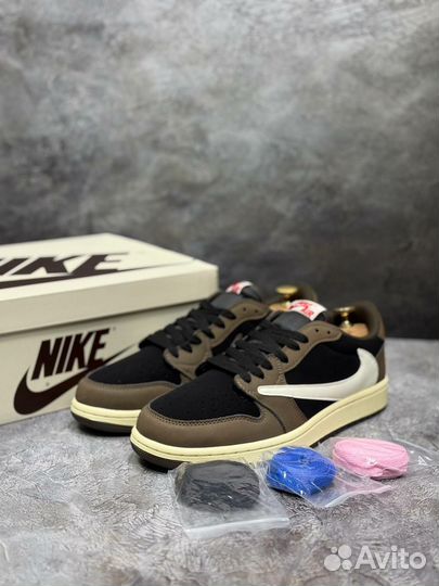 Кроссовки мужские nike air travis scott (41-45)