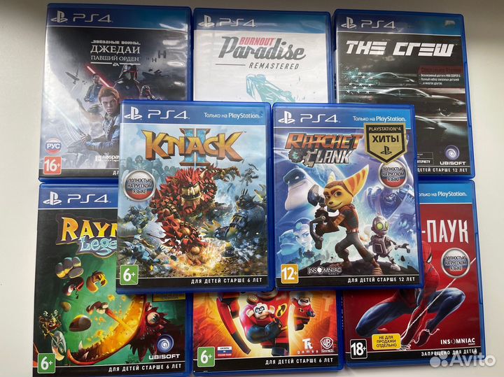 Детские игры PS4