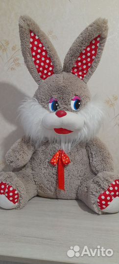 Мягкая игрушка заяц
