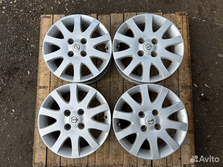 Диски литые оригинальные R16 Ниссан Тиида