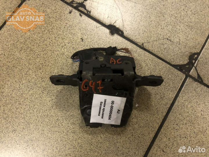 Замок крышки багажника Opel Astra J