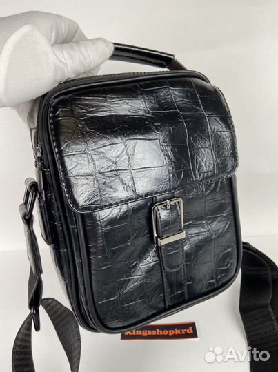Сумка мужская натуральная кожа