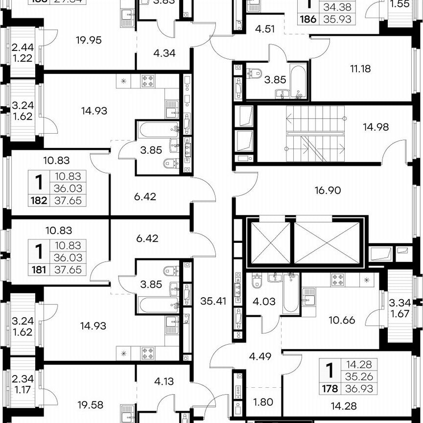 Квартира-студия, 29,3 м², 5/15 эт.