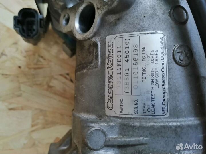 Компрессор кондиционера subaru ej20